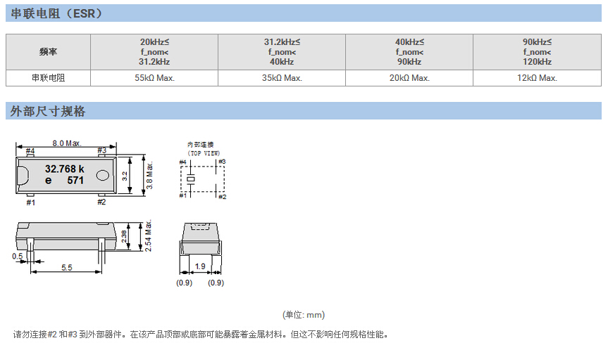 MC-30A晶振規(guī)格書(shū)