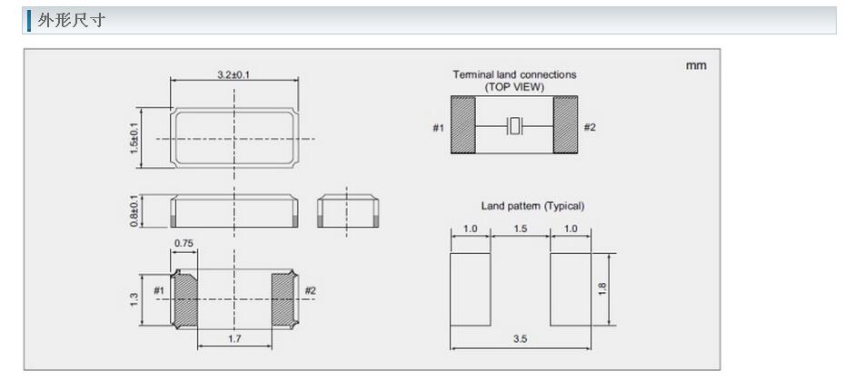 NX3215SA晶振規(guī)格書