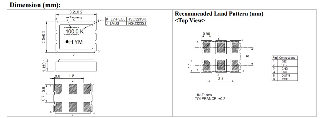 HSO323SJ晶振規(guī)格書(shū)
