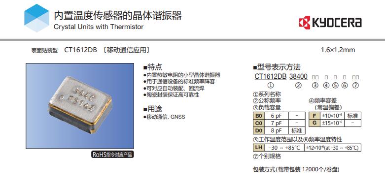 CT1612DB晶振規(guī)格書