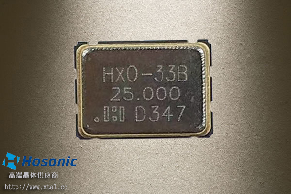 25MHz有源晶振,D7SX25E00000HE,5070封裝,鴻星晶振,3.3V,25PPM,-40~+ 85℃