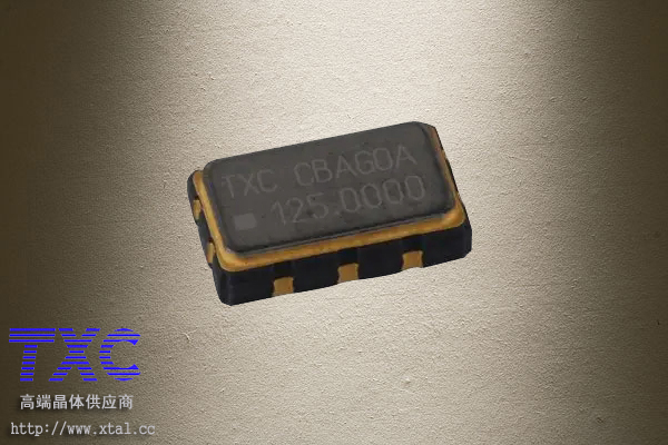 125MHz差分晶振,CBA2570001,TXC晶振,5032晶振,LVPECL晶振,3.3V,-40~+85℃